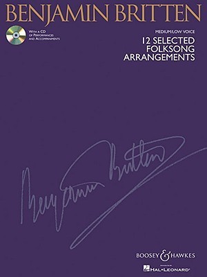 12 Selected Folksong Arrangements Book/Online Audio