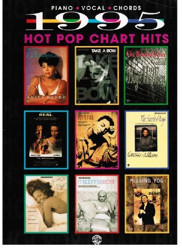 1995 Hot Pop Chart Hits: Piano/Vocal/Chords