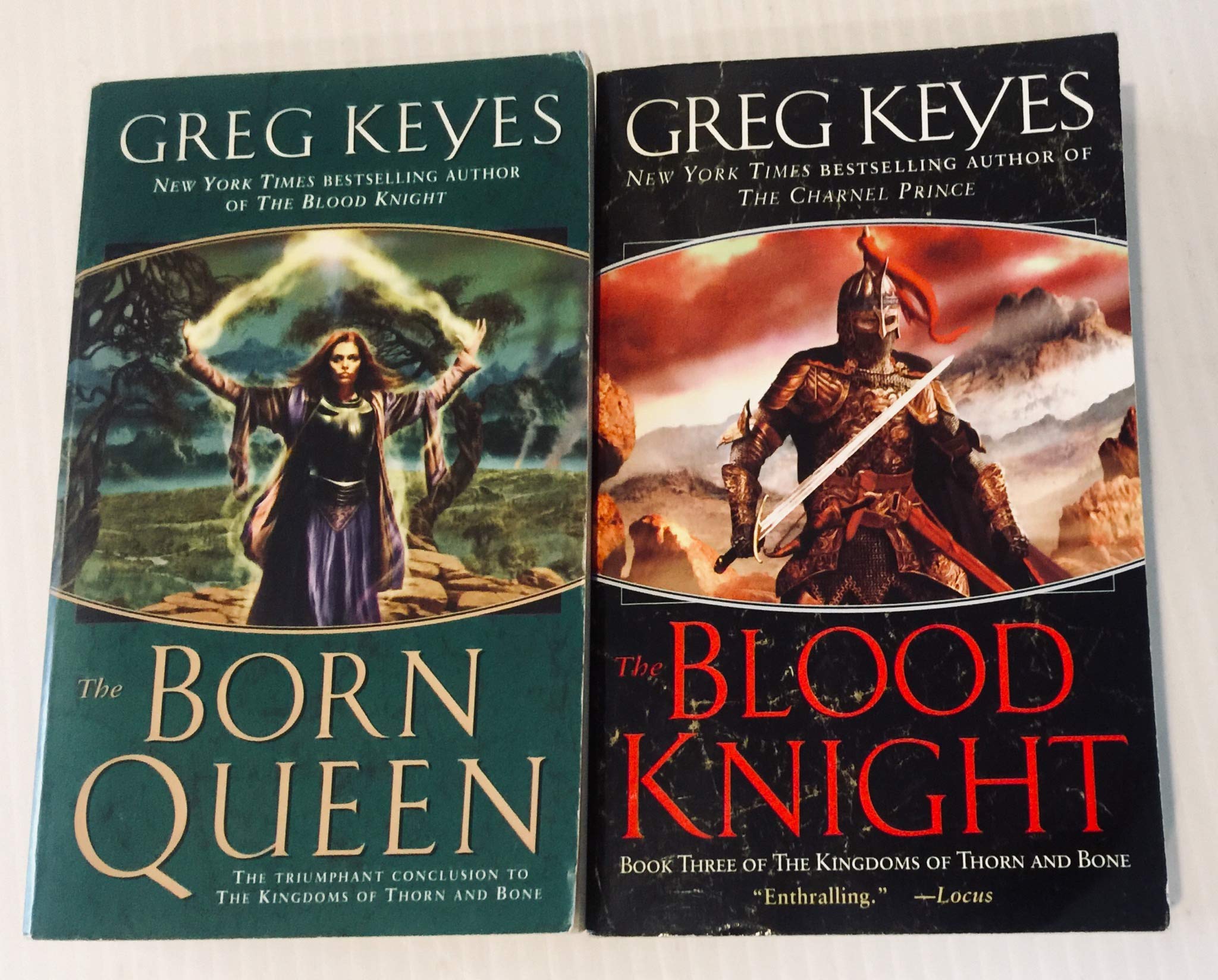 2 Books! 1) The Born Queen 2) The Blood Knight