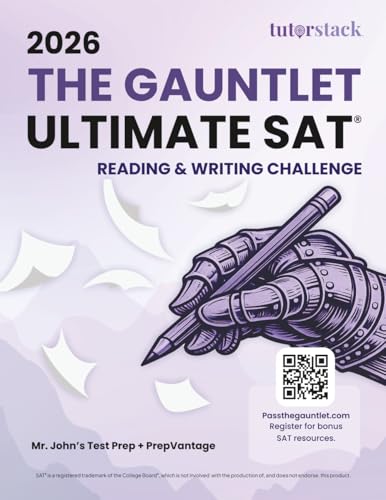 2026 The Gauntlet Ultimate SAT Reading and Writing Challenge