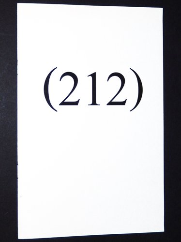 212: Exhibition Catalogue, March 15 - April 15, 2000