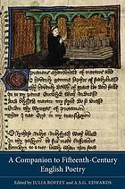 A Companion to Fifteenth-Century English Poetry