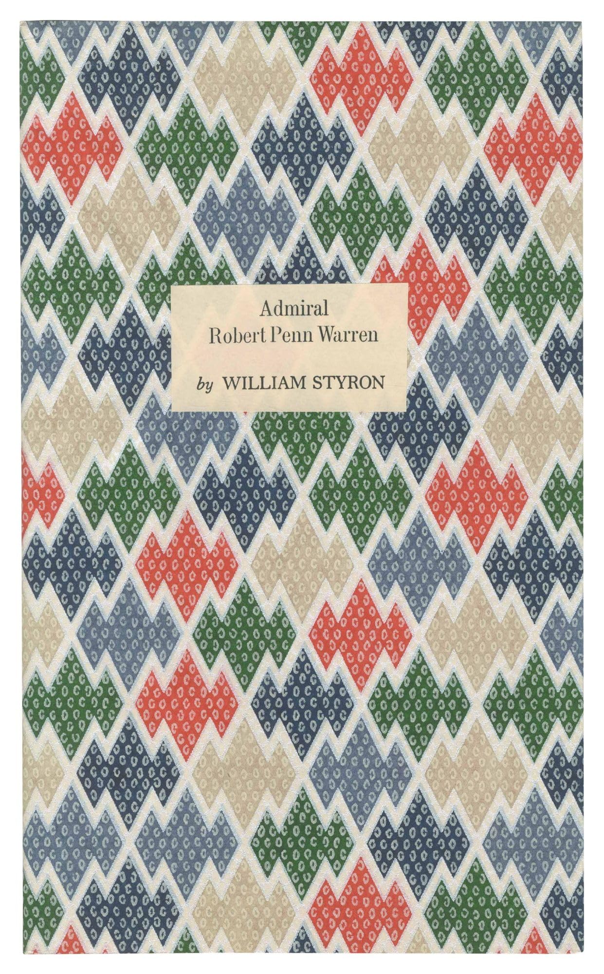 Admiral Robert Penn Warren