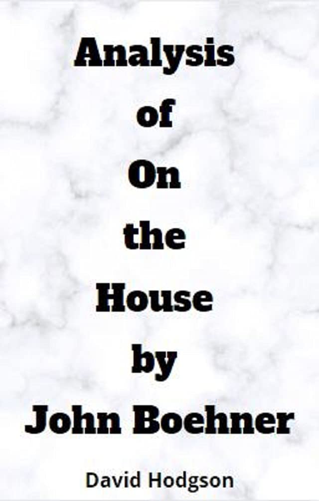 Analysis of On the House by John Boehner
