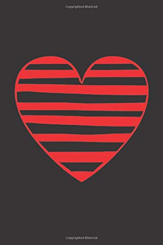 ARCHERY SCORE SHEET: Beautiful Red Stripped Heart in Black Cover- Darts Score Sheets: Score Cards for Dart Players | Scoring Pad Notebook | Score ... Record Journal | Cricket or 501/301 Scoring