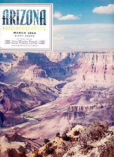 Arizona Highways, March 1969 (Grand Canyon, John Wesley Powell Centennial)