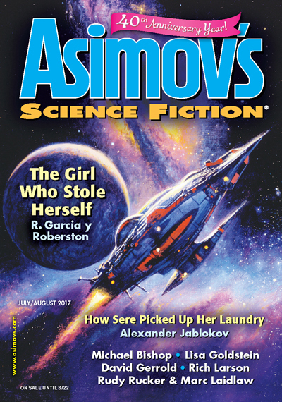 Asimov's Science Fiction, Vol. 41, Nos. 7 & 8, July/August 2017