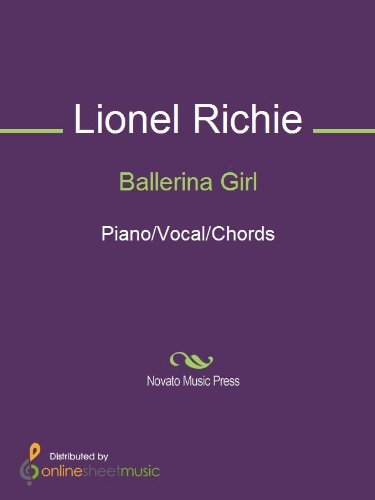 Ballerina Girl Sheet Music
