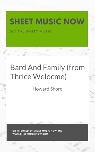 Bard And Family (from Thrice Welocme) Sheet Music