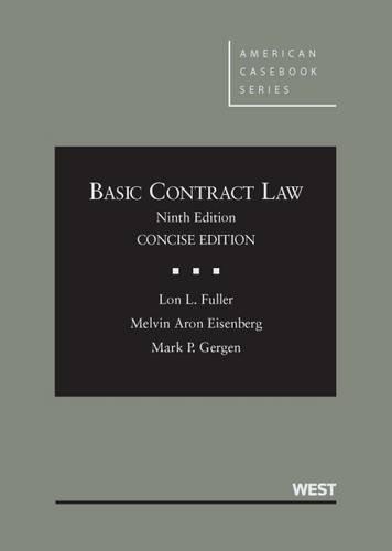 Basic Contract Law, Concise 9th - CasebookPlus