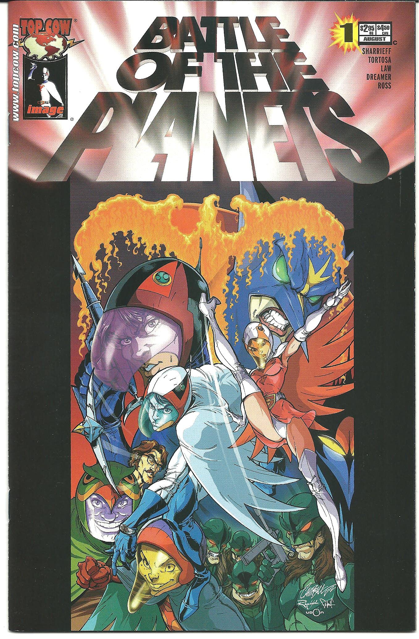 Battle of the Planets #1 Scott Campbell Cover