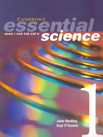 Cambridge Essential Science Book 1 with CD-Rom: Book 1 for the CSF II