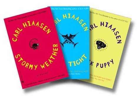 Carl Hiaasen's South Florida Three Book Set