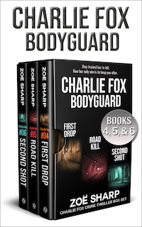 Charlie Fox: Bodyguard: eBox Set #2: First Drop, Road Kill, Second Shot
