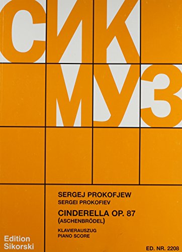 Cinderella, Op. 87: Piano Reduction