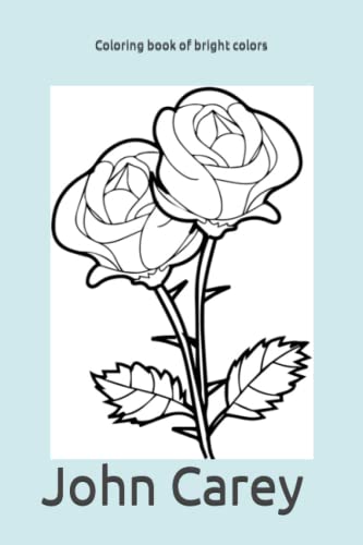 Coloring book of bright colors