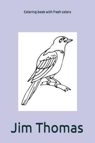 Coloring book with fresh colors