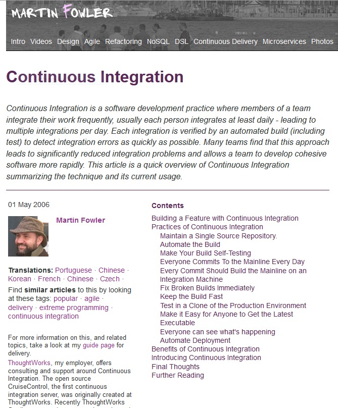 Continuous Integration