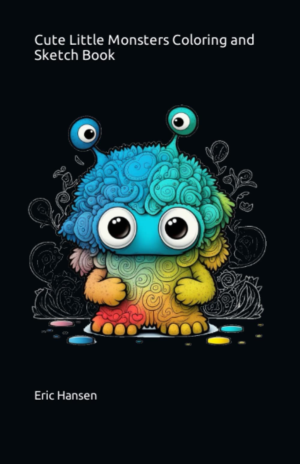 Cute Little Monsters Coloring and Sketch Book