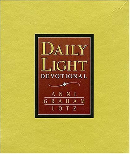 Daily Light Devotional: Tan by Lotz, Anne Graham (1999) Leather Bound