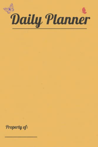 Daily Planner: Orange