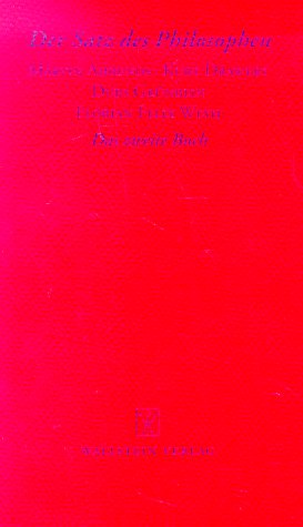 Das zweite Buch, Der Satz des Philosophen