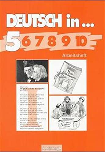 Deutsch in 5. Arbeitsheft. RSR. Arbeitsheft für den Deutschunterricht.