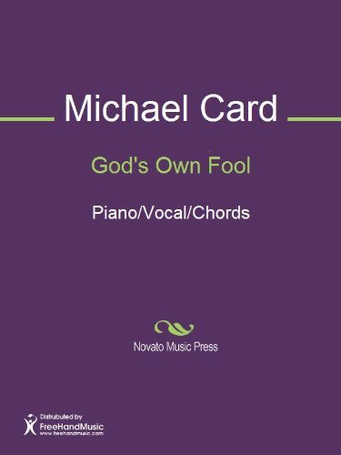 Digital Sheet Music of God's Own Fool