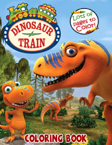 Dinōsāuɾ Trāin Coloring Book: 100+ Dinōsāuɾ Trāin Coloring Pages for Boys, Girls, Kids, Ages 4-8, Ages 8-12, Adults to Relax and Have Fun, Great Gift Idea for Dinōsāuɾ Trāin Fans!