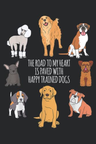 Dog Training Meme Saying Cute Gifts For Women Dog Trainers: Plain Lined Journal Notebook, 120 Pages, Medium 6 x 9 Inches, Printed Cover