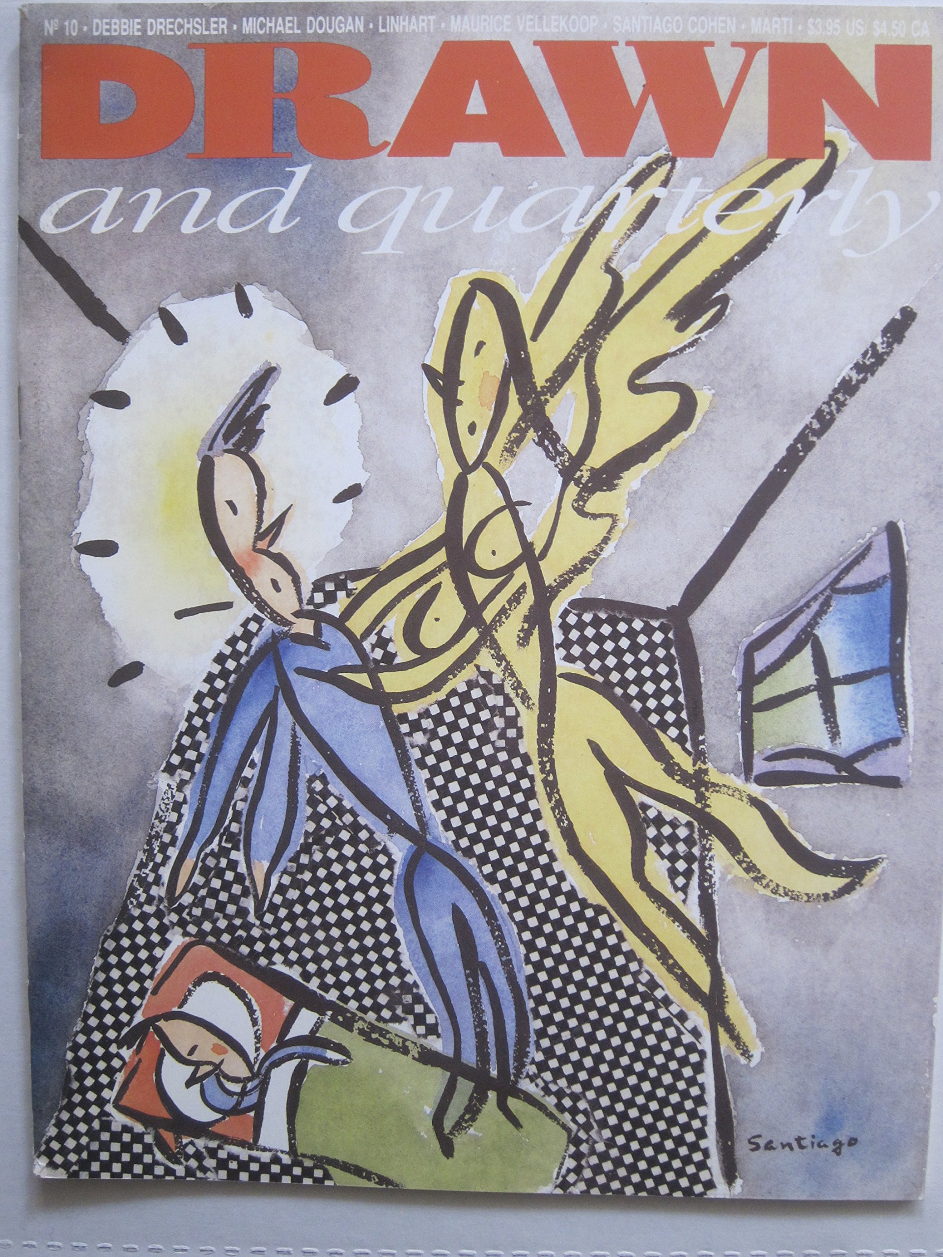 Drawn and Quarterly #10, Dec. 1992. Seth, Debbie Drechsler, Maurice Veelekoop, Michael Doogan, Marti