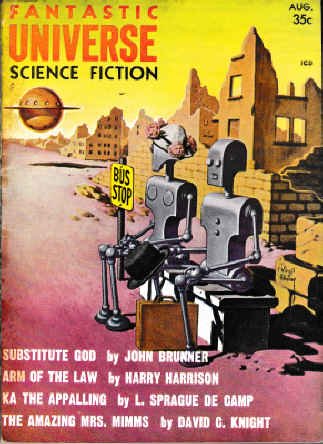 Fantastic Universe, Vol. 10, No. 2, August 1958