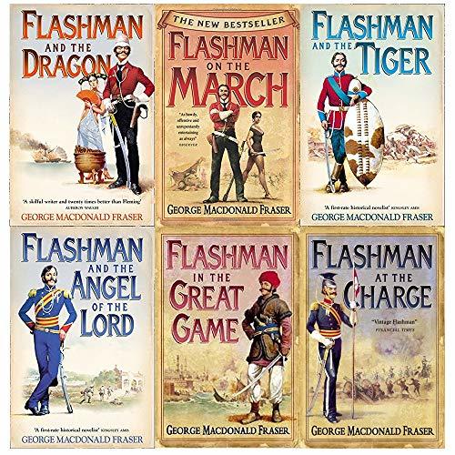 Flashman Papers George Macdonald Fraser Series 2 : 6 Books Collection Set