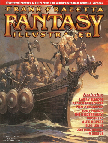 Frank Frazetta Fantasy Illustrated, Summer 1998