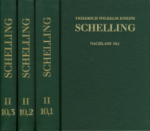 Friedrich Wilhelm Joseph Schelling: Band II,10,1-3: Initia Philosophiae Universae. Erlanger Vorlesungen WS 1820/21