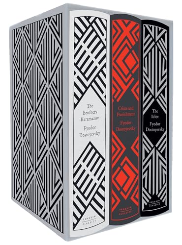 Fyodor Dostoyevsky 3-Book Boxed Set: Crime and Punishment; The Idiot; The Brothers Karamazov