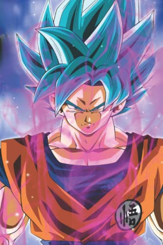 Goku SSJ Blue Paperback Notebook