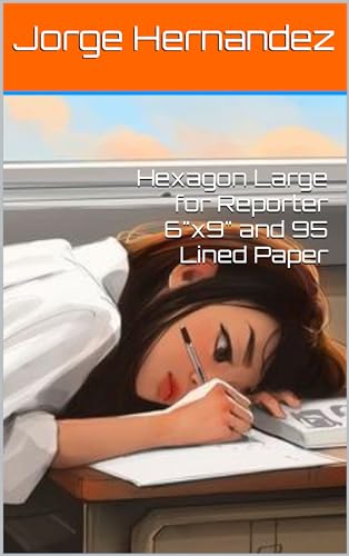 Hexagon Large for Reporter 6"x9" and 95 Lined Paper