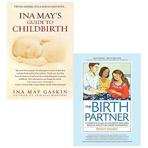 Ina mays guide to childbirth and birth partner 2 books collection set