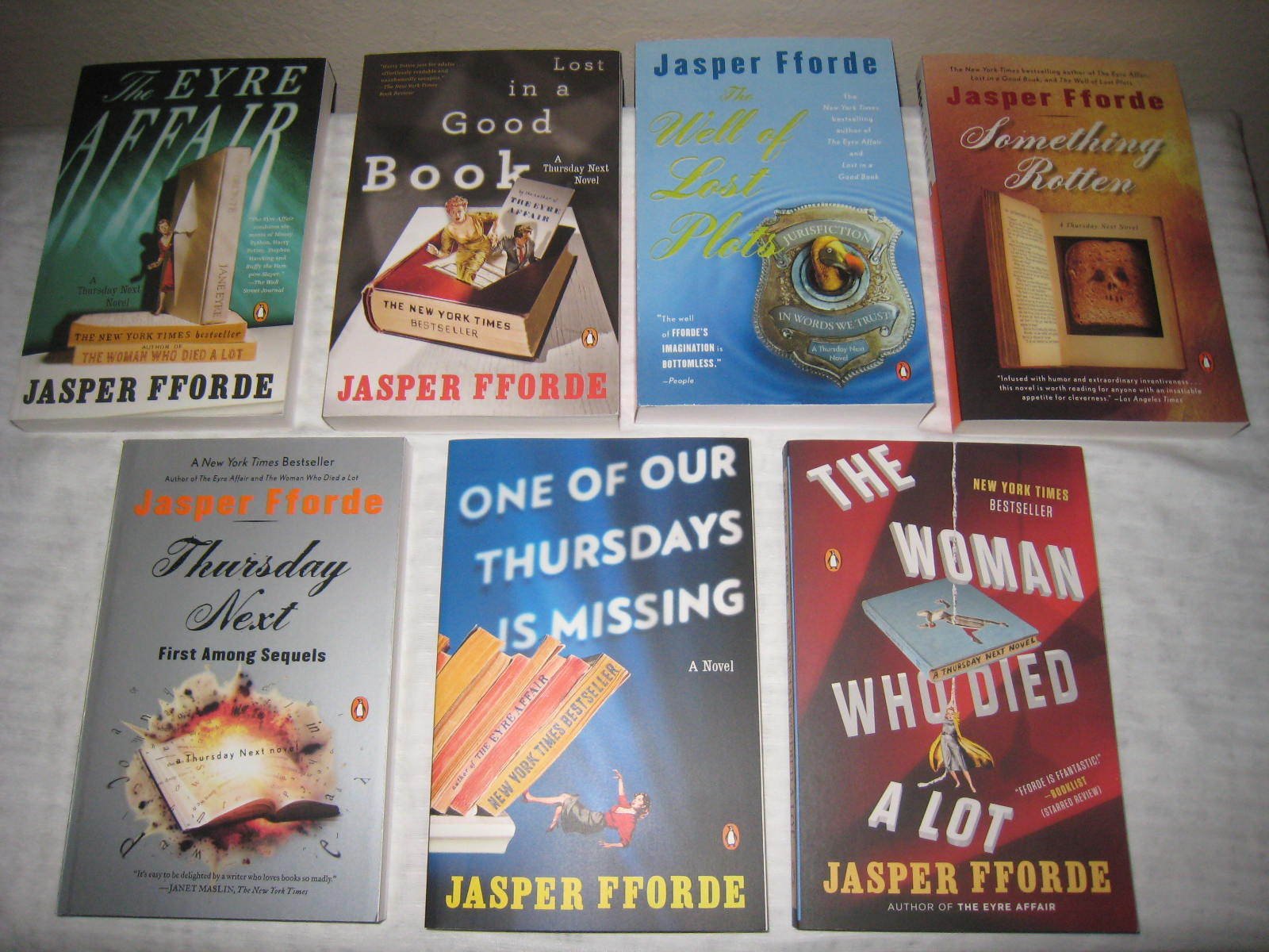 Jasper Fforde's Thursday Next Series