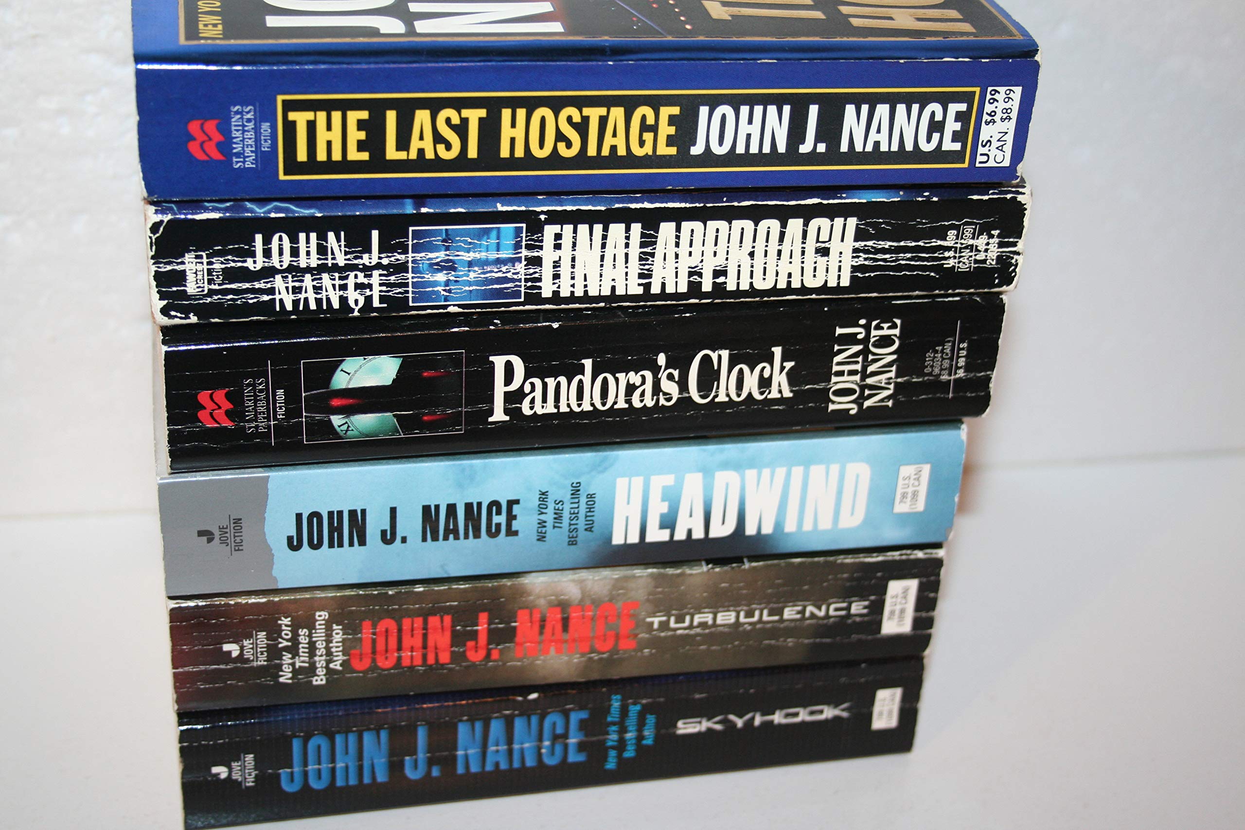John J. Nance 6-book Collection