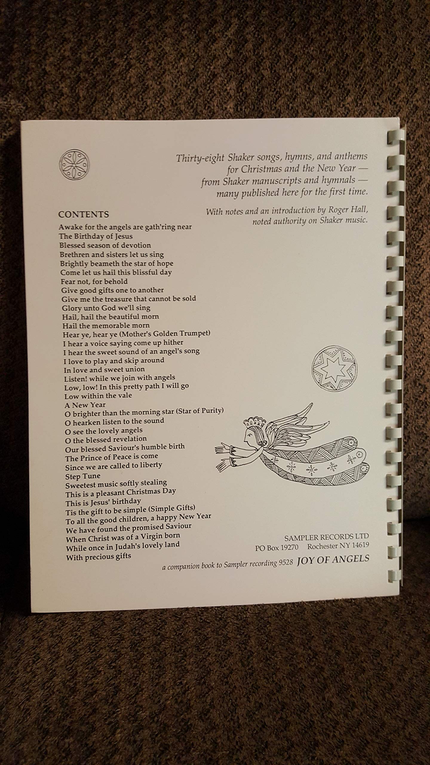 Joy of Angels: Shaker Spirituals for Christmas and the New Year