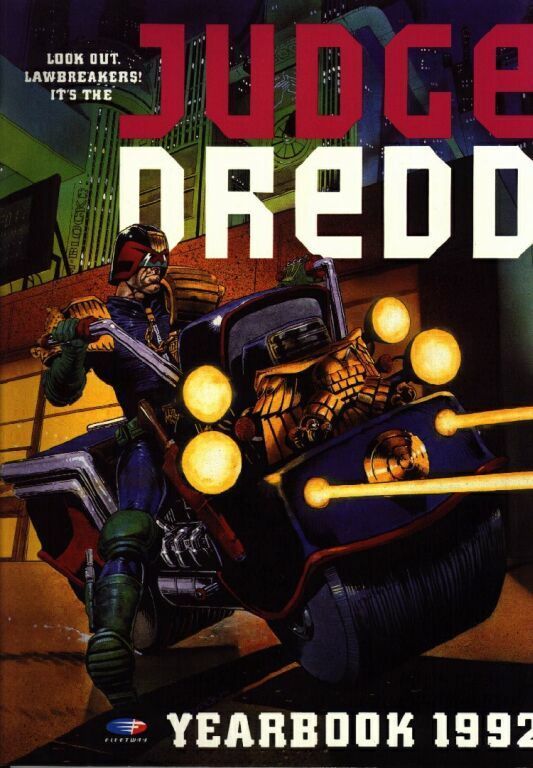 Judge Dredd yearbook 1992