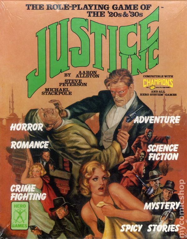 Justice, Inc: The Role-Playing Game of the '20s