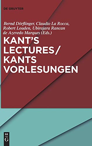 Kant’s Lectures / Kants Vorlesungen