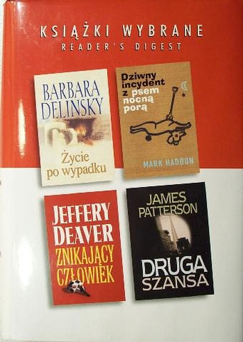 KSIĄŻKI WYBRANE: Znikający człowiek, Życie po wypadku, Druga szansa, Dziwny incydent z psem nocną porą