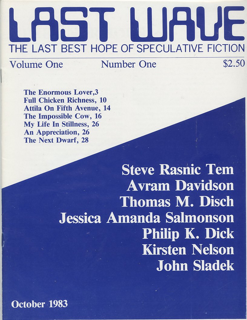 Last Wave, #1, October 1983