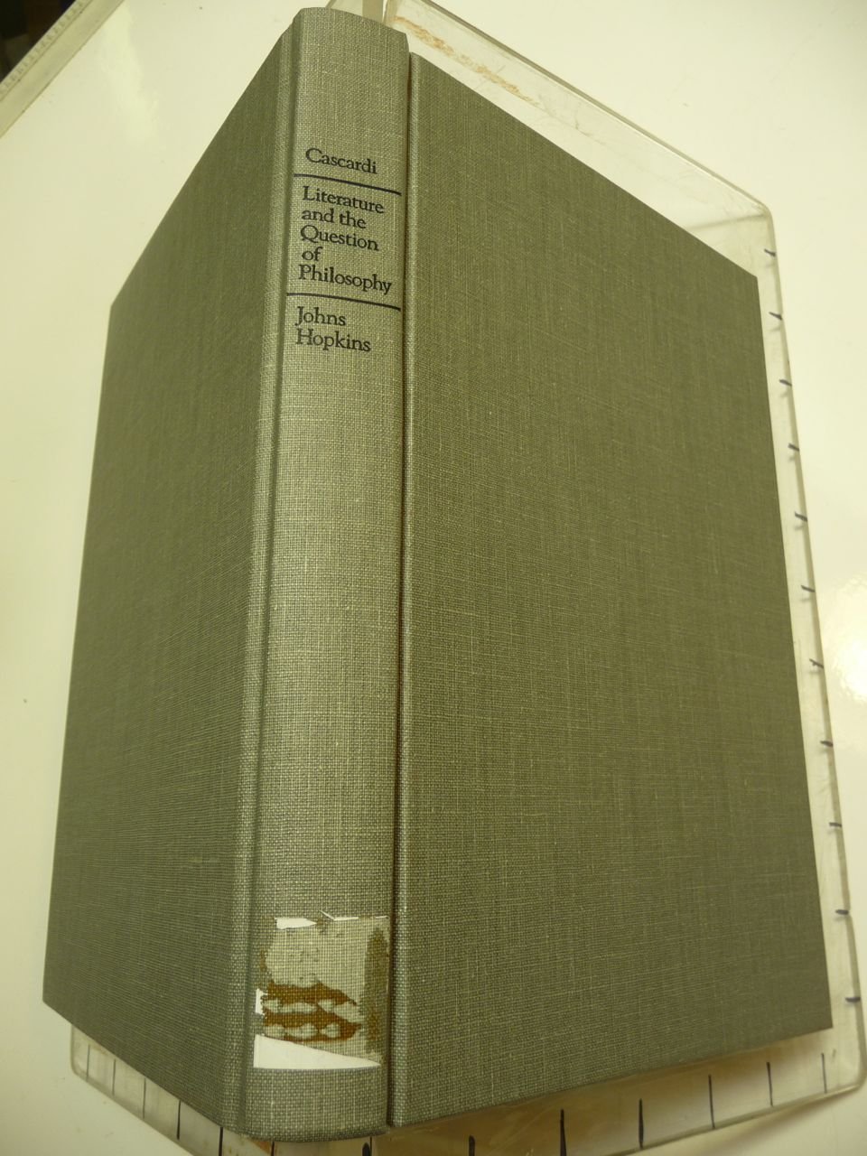 Literature and the Question of Philosophy