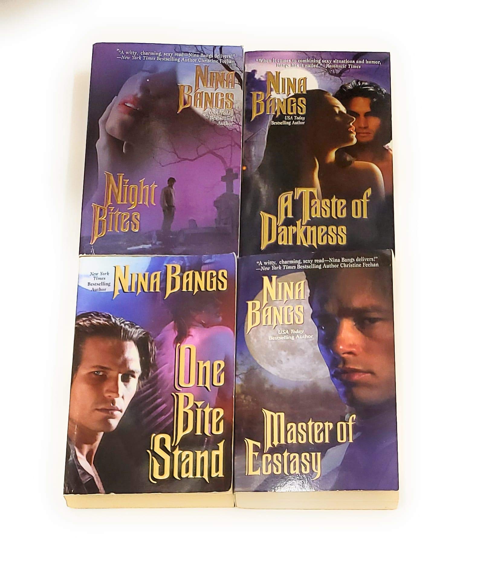 Mackenzie Vampire series by Nina Bangs