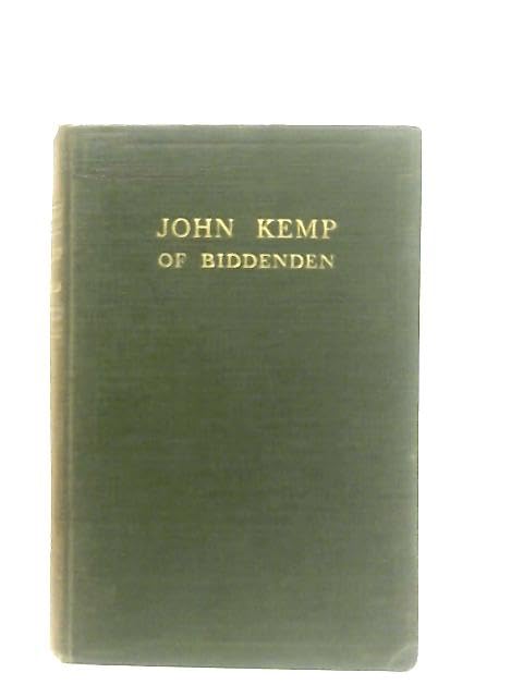 Memoir of John Kemp: First Pastor of Ebenezer Strict Baptist Chapel, Bounds Cross, Biddenden, Kent